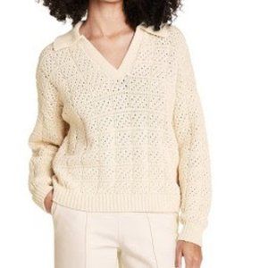 Rachel Comey x Target - V-Neck Pullover Sweater -  Ivory S